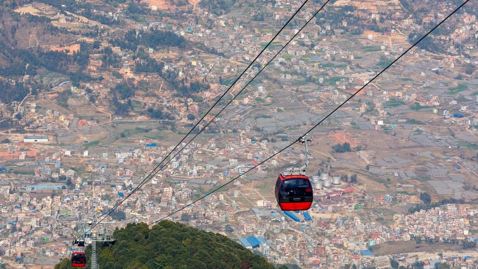 Kathmandu: Chandragiri Hill Cable Car Ride with Temple Visit