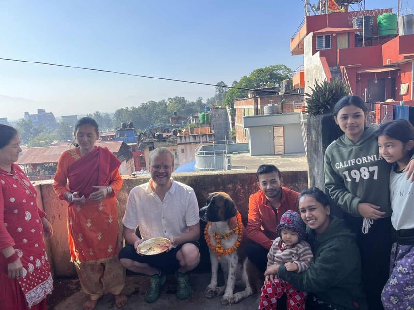 Kathmandu: Kukur Tihar Festival Tour with Local Family photo 2