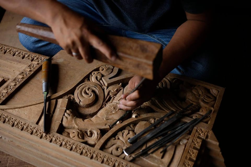 Kathmandu: Bhaktapur Tour, Thangka Painting & Wood Carving photo 2