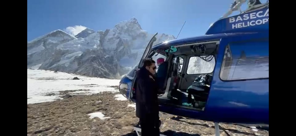 Kalapathar landing Everest Helicopter Tour photo 2