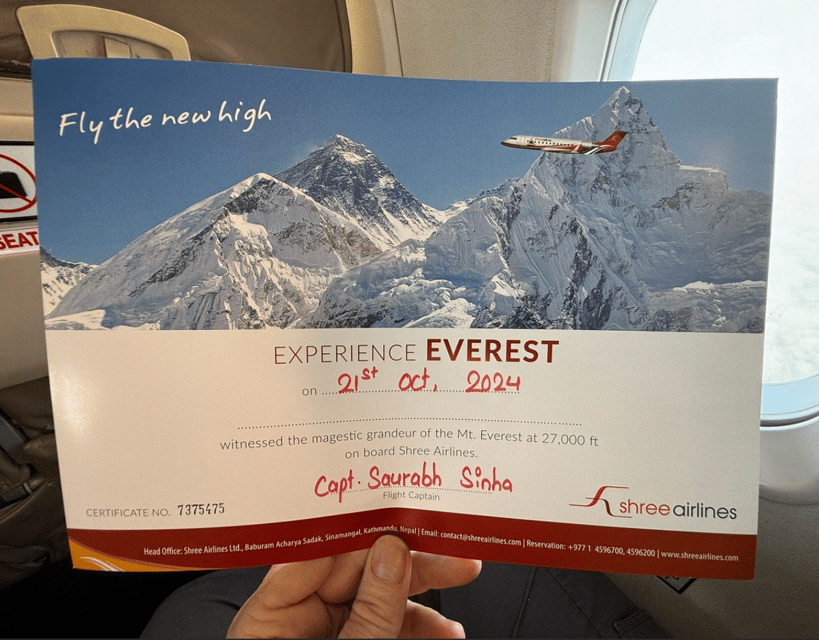 Kathmandu: 1-Hour Scenic Mountain Flight with Transfers photo 3