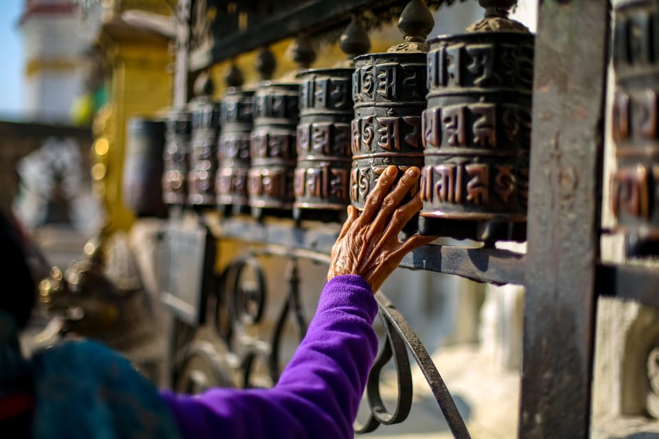 Kathmandu: Swayambhu-Nath Stupa, Dinner & Night Walk photo 4