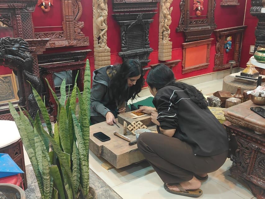 Kathmandu Wood Carving Express Workshop with Hotel Pickup photo 4