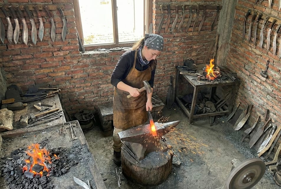 Gorkhali Khukuri Making with Patan Temple and Khokana Tour photo 2