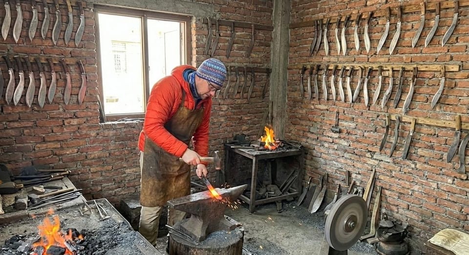 Gorkhali Khukuri Making with Patan Temple and Khokana Tour photo 3