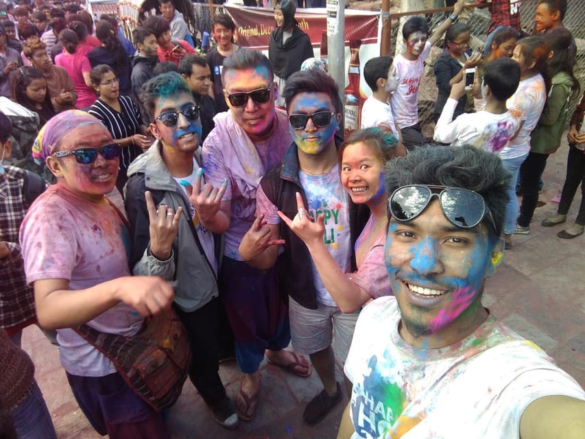 Kathmandu: Holi Festival in Kathmandu Celebration with local photo 3