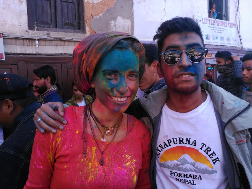 Kathmandu: Holi Festival in Kathmandu Celebration with local photo 5