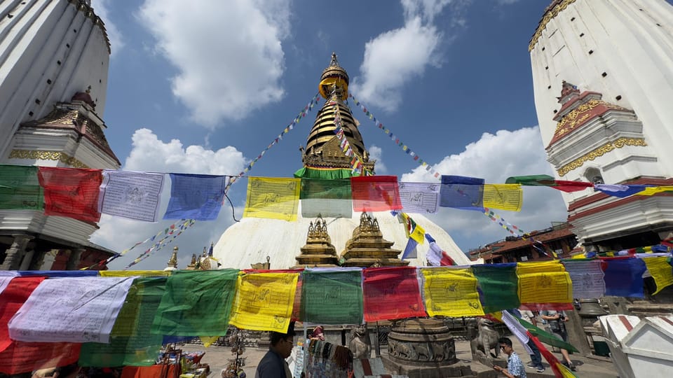 Kathmandu: Swayambhunath & Patan Tour with Healing