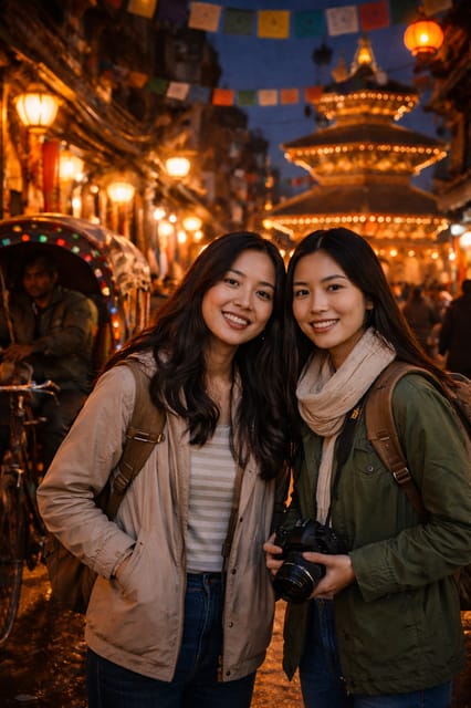 Kathmandu: Women-Only Evening Walk with Dinner and Drinks photo 3