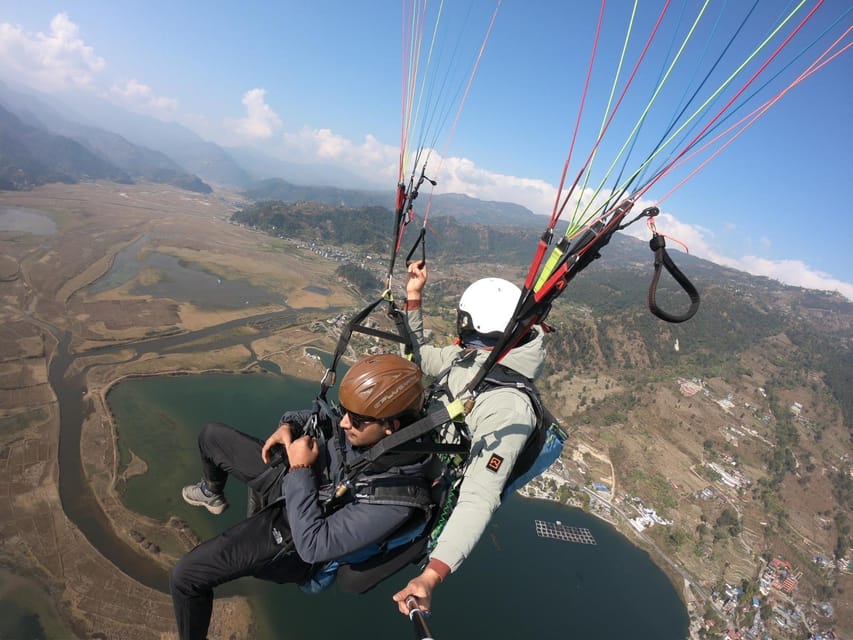 Paragliding at Pokhara photo 5