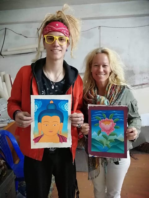 Thangka Painting Class with Local Artist in Patan photo 2
