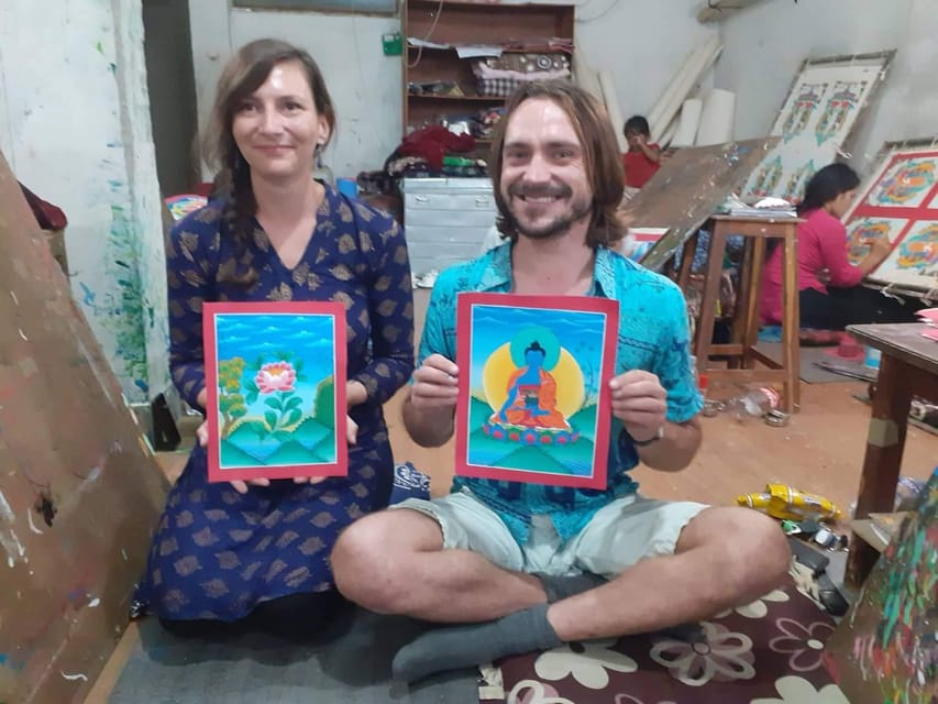 Thangka Painting Class with Local Artist in Patan photo 3