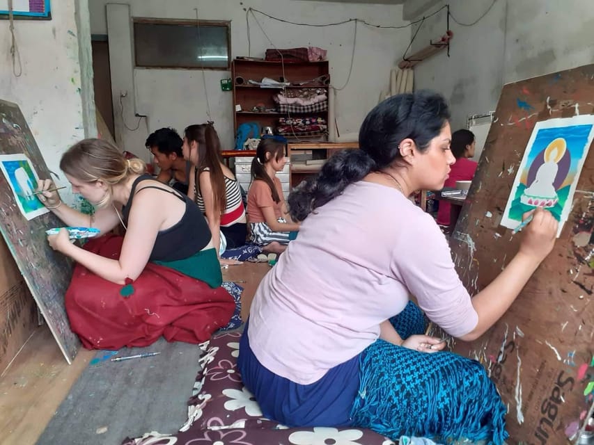 Thangka Painting Class with Local Artist in Patan photo 5