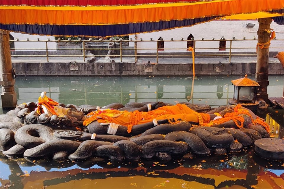 Kathmandu: Budhanilkantha Temple Guided Tour with Transfer photo 2