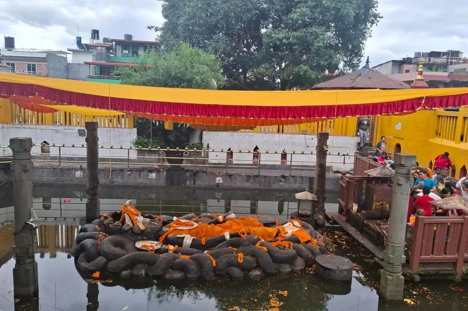 Kathmandu: Budhanilkantha Temple Guided Tour with Transfer photo 3
