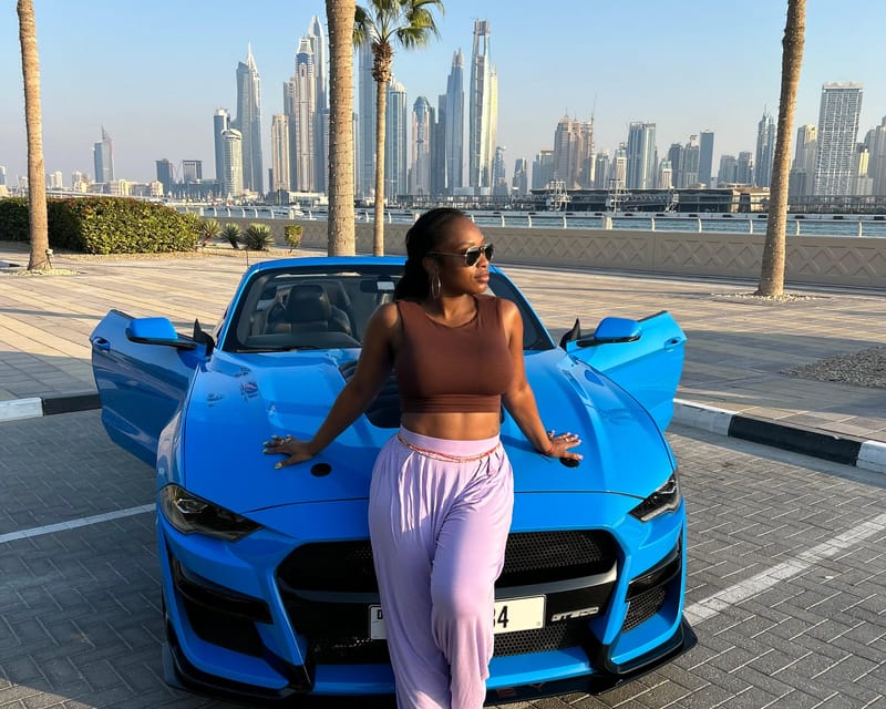 Dubai: Cabriolet Tour in a convertible Mustang or Camaro photo 5