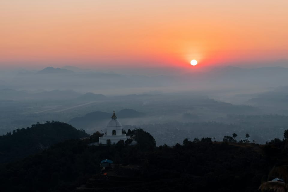 Pokhara: Golden Hour at Peace Pagoda - Himalayan Sunset Tour photo 5