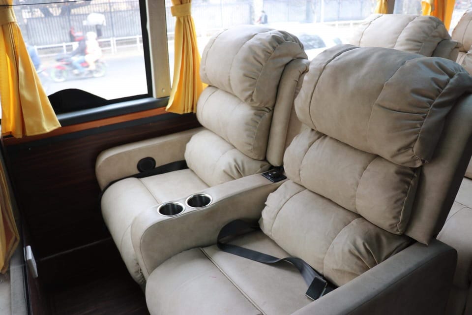 Kathmandu Pokhara Sofa Seat Bus-Land Himalayan photo 2