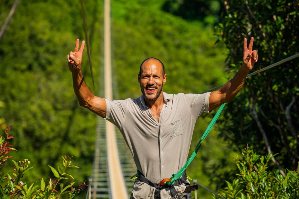 Mauritius: Nepalese Bridge 350m at Vallé Advenature Park photo 3