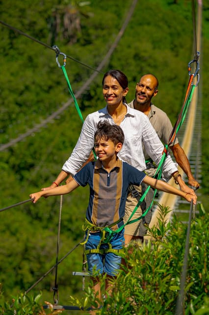 Mauritius: Nepalese Bridge 350m at Vallé Advenature Park photo 5