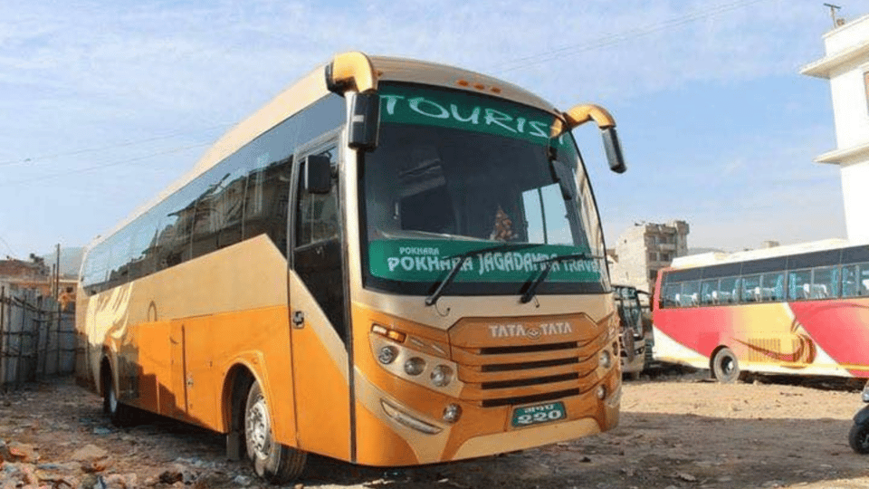 Kathmandu to Pokhara Vip tourist bus Luxuious photo 5