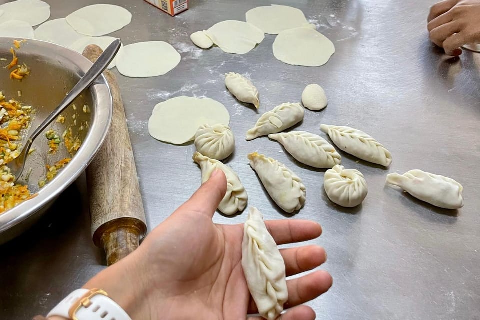 Kathmandu: Traditional Momo Making Class & Pickup photo 5