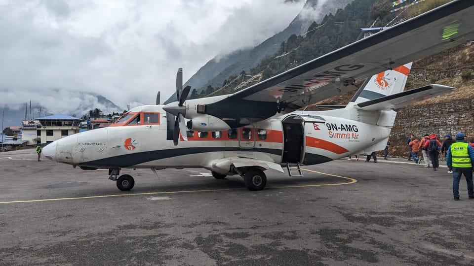 Flight ticket to Lukla from Kathmandu for Everest Trek photo 3