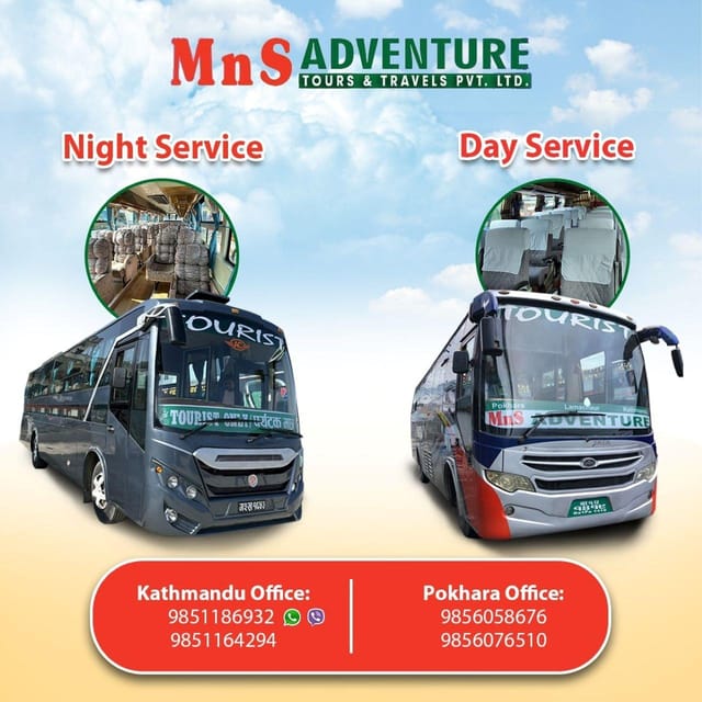 Budget Deluxe Tourist Bus to Pokhara photo 3