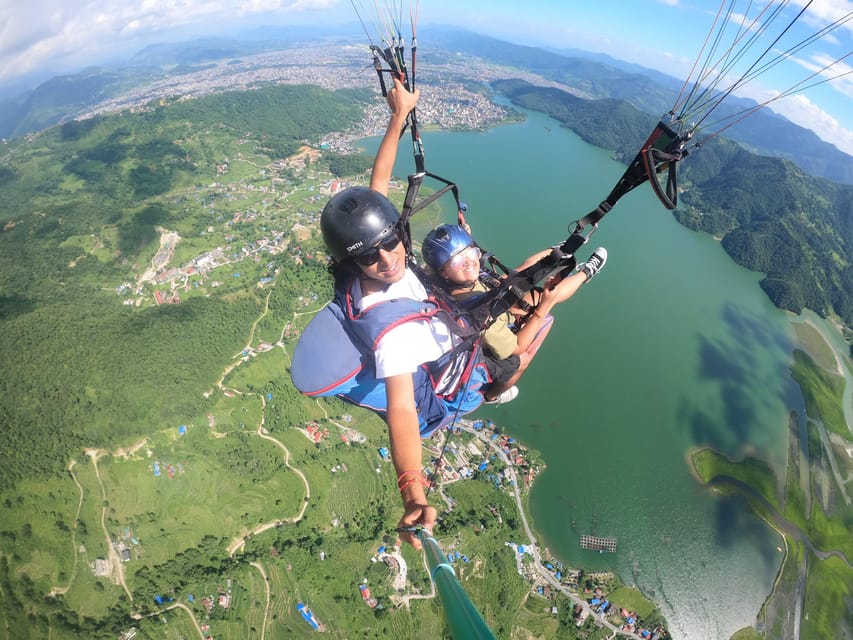 Pokhara: Paragliding over Phewa Lake with Panoramic View photo 4