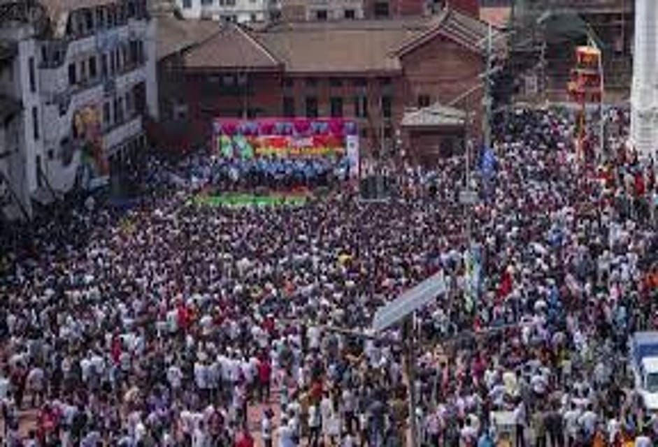 Kathmandu Durbar Square | Holi Festival Celebration 21 March photo 2