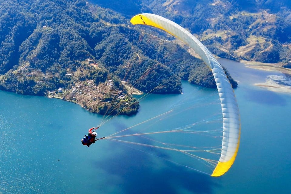 Pokhara: Paragliding Adventure with Photos and Video photo 3