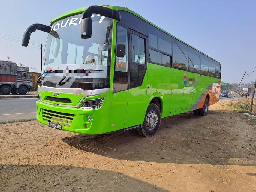 pokhara to sauraha vip sofa Bus photo 2