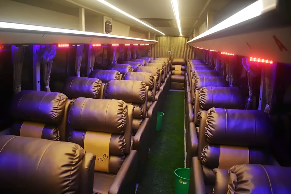 Kathmandu pokhara vip Sofa Bus photo 2