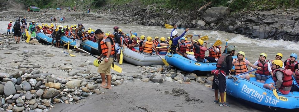 Pokhara:Paragliding & River Rafting Adventure with Transfers photo 3