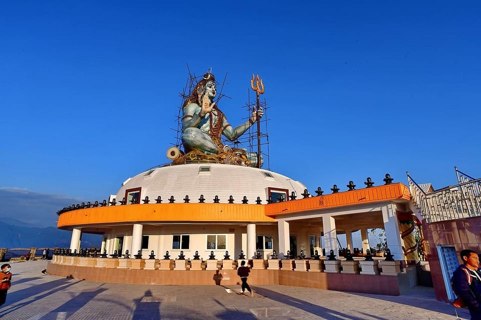 From Pokhara: Beautiful Peace Pagoda & Shiva Statue Day Hike photo 2