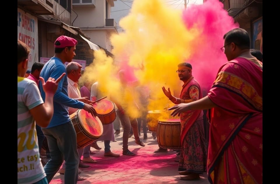 Kathmandu: Holi 2025 Tour with Colorful Street Parties photo 4