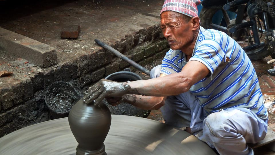 Bhaktapur: Pottery and Craft Tour with Hands-On Experience photo 2