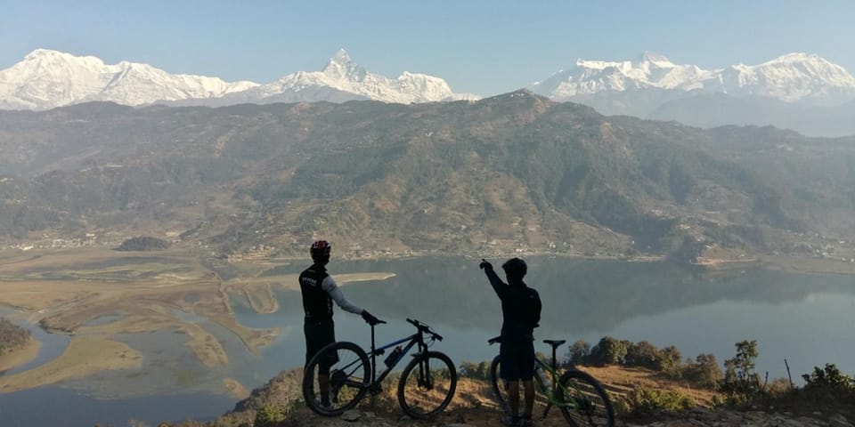 Pokhara: Peace Pagoda to Pokhara Downhill Mountain Bike Ride photo 2
