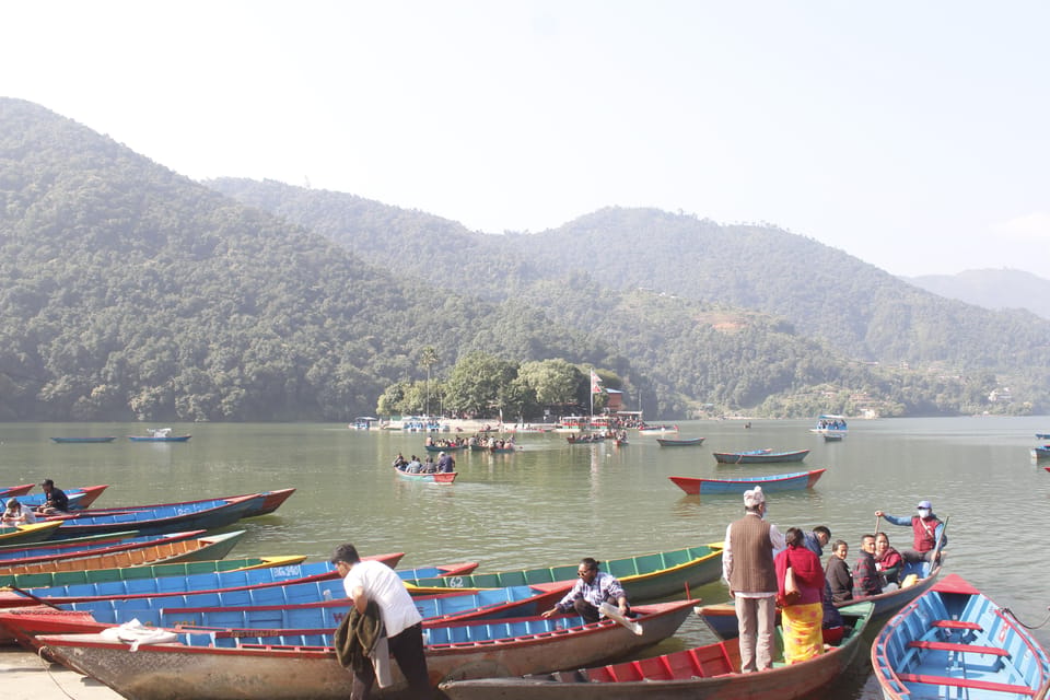 Pokhara: Pumdikot and Peace Stupa Day Hike with Boating photo 3