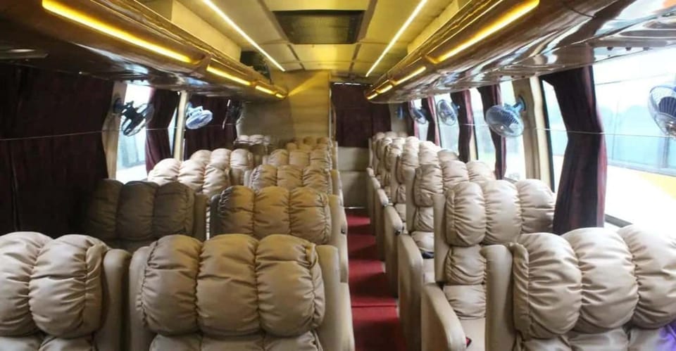 From Kathmandu To Pokhara Ac Toyota Coaster Deluxe Coach photo 2