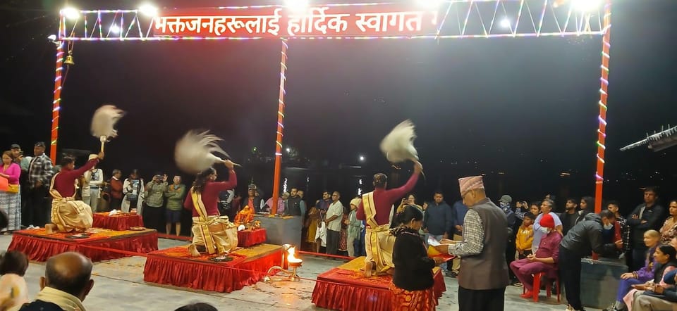 Pokhara: Tal Barahi Temple Evening Aarati Ceremony photo 2