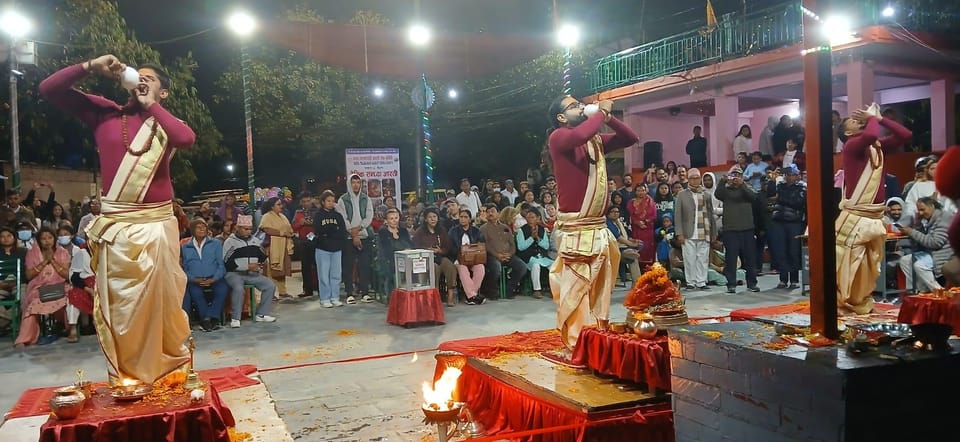 Pokhara: Tal Barahi Temple Evening Aarati Ceremony photo 4