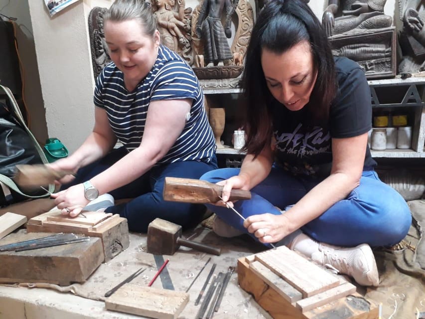 Kathmandu: Wood Carving Workshop with Hotel Pickup (3 Hours) photo 2