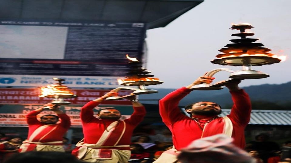 Pokhara: Tal Barahi Temple Evening Aarati Ceremony photo 2
