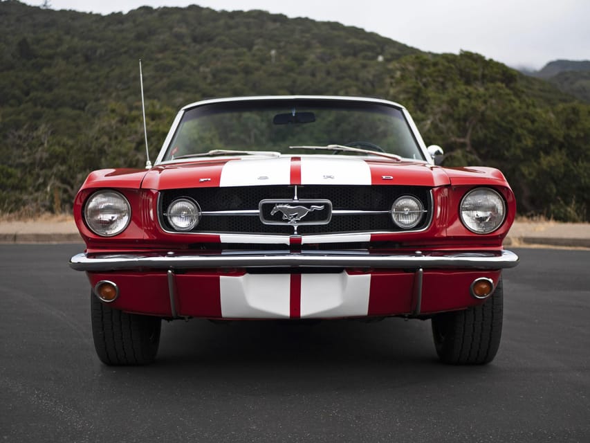 Monterey: 1965 Ford Mustang Convertible Rental