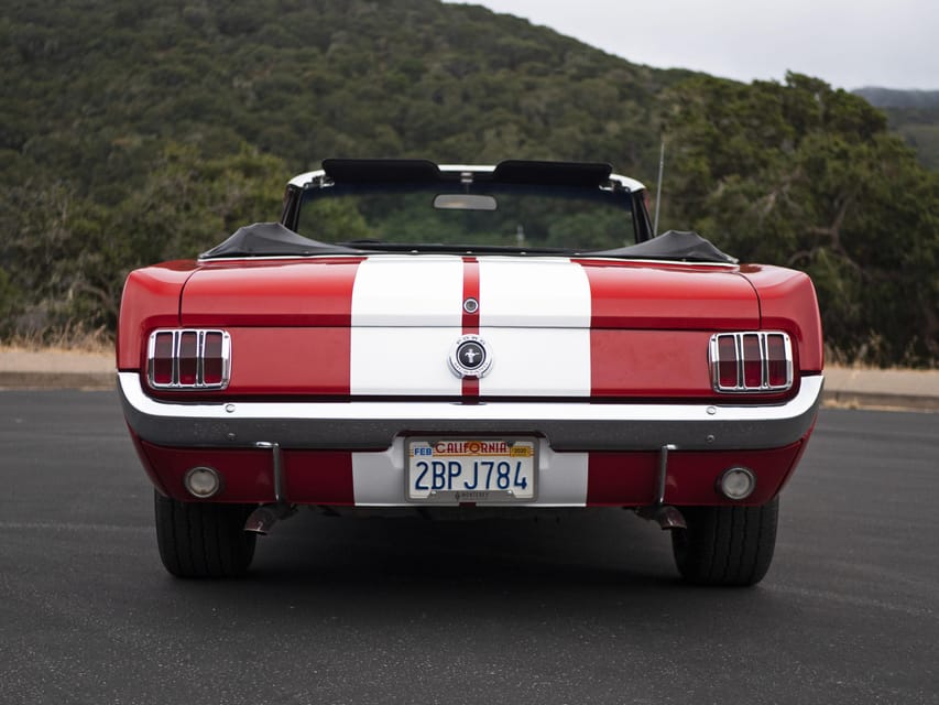 Monterey: 1965 Ford Mustang Convertible Rental photo 2