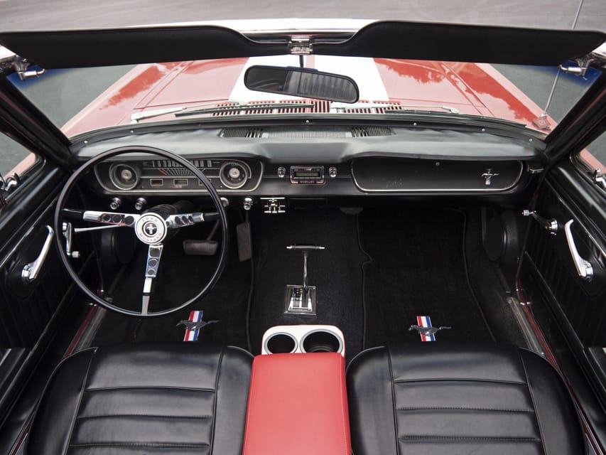 Monterey: 1965 Ford Mustang Convertible Rental photo 3