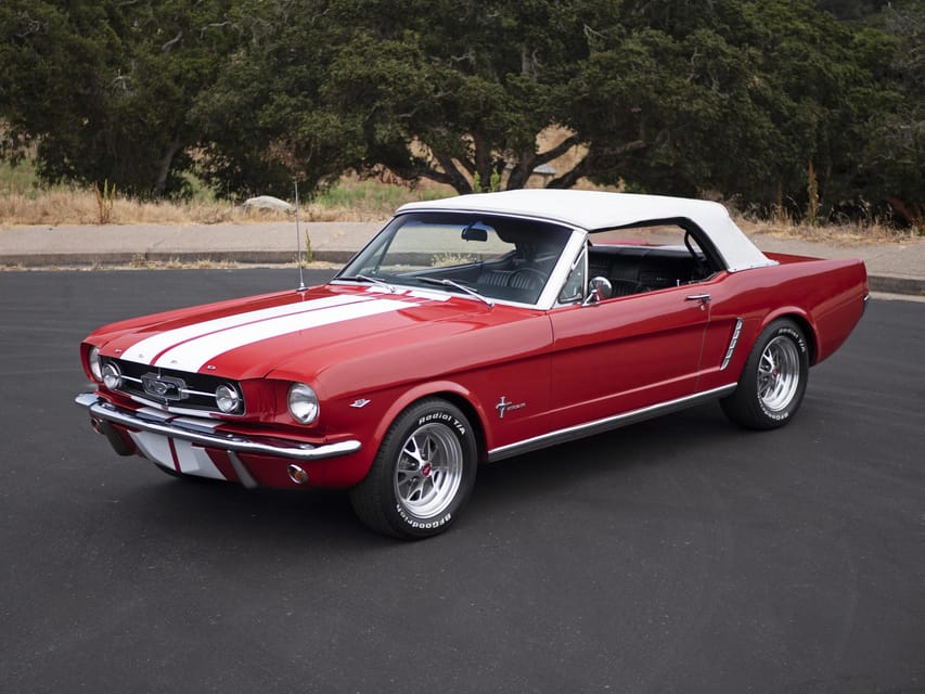 Monterey: 1965 Ford Mustang Convertible Rental photo 5