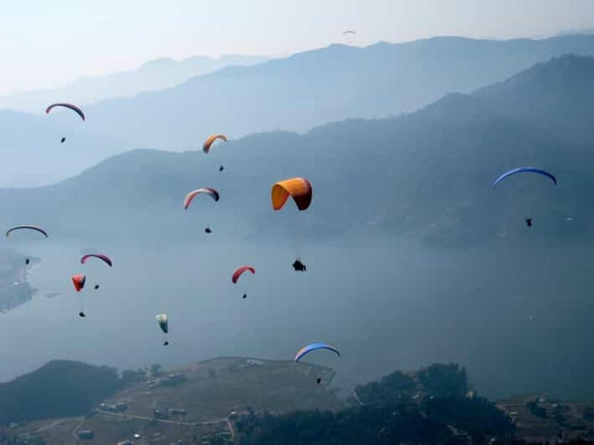 Pokhara: Thrilling Paragliding Experience with Photo & Video photo 4