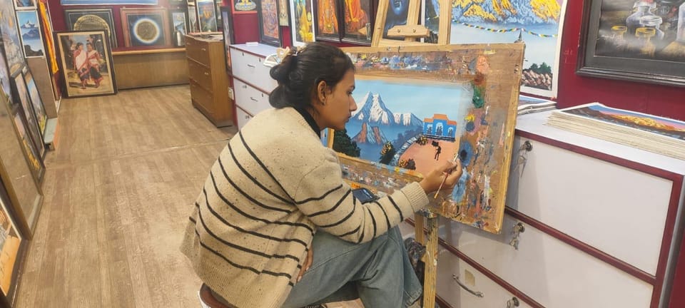 Kathmandu: Thangka Painting Workshop with Guide photo 2